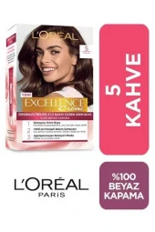 Loreal Excellence 5 Kahve Saç Boyası - 1