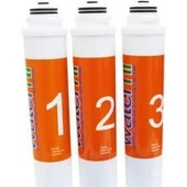 Sulook Waterlife Su Arıtma Filtresi 3'lü Set thumbnail 2