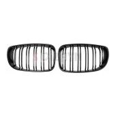 S-Dizayn Bmw 1 Serisi E81/E87 Ön Panjur Böbrek Parlak Siyah Piano Black M1 Model 2008-2012 thumbnail 3