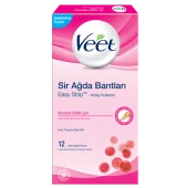 Veet Ağda Bandı 12 li Normal Ciltler için - 1
