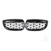 S-Dizayn Bmw 1 Serisi F20/F21 Ön Panjur Böbrek Parlak Siyah Piano Black Diamond Model 2011-2015 thumbnail 2