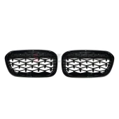 S-Dizayn Bmw 1 Serisi F20/F21 Ön Panjur Böbrek Parlak Siyah Piano Black Diamond Model 2015-2019 thumbnail 3