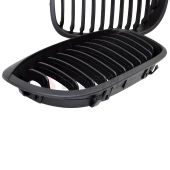 S-Dizayn Bmw 3 Serisi E46 Coupe Ön Panjur Böbrek Parlak Siyah Piano Black Düz Model 1999-2001 thumbnail 4