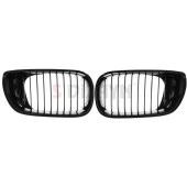 S-Dizayn Bmw 3 Serisi E46 Ön Panjur Böbrek Parlak Siyah Piano Black M3 Model 2002-2005 - 3