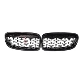 S-Dizayn Bmw 3 Serisi F30/F31/F35 Ön Panjur Böbrek Parlak Siyah Piano Black Diamond Model 2012-2017 thumbnail 3