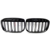 S-Dizayn Bmw X1 F48/F49 Ön Panjur Böbrek Parlak Siyah Piano Black M X1 Model 2016 Üzeri thumbnail 3