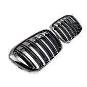 S-Dizayn Bmw X1 F48/F49 Ön Panjur Böbrek Parlak Siyah Piano Black M X1 Model 2016 Üzeri thumbnail 4