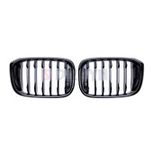 S-Dizayn Bmw X4 G02 Ön Panjur Böbrek Parlak Siyah Piano Black Düz Model 2018 Üzeri thumbnail 3