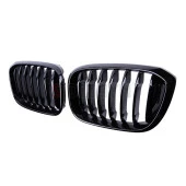 S-Dizayn Bmw X4 G02 Ön Panjur Böbrek Parlak Siyah Piano Black Düz Model 2018 Üzeri thumbnail 4