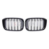 S-Dizayn Bmw X4 G02 Ön Panjur Böbrek Parlak Siyah Piano Black M X4 Model 2018 Üzeri thumbnail 3