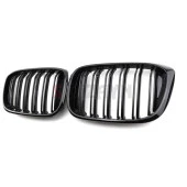 S-Dizayn Bmw X4 G02 Ön Panjur Böbrek Parlak Siyah Piano Black M X4 Model 2018 Üzeri thumbnail 4