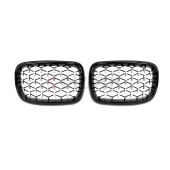 S-Dizayn Bmw X5 F15/F16 Ön Panjur Böbrek Parlak Siyah Çerçeveli Krom Diamond Model 2014-2016 thumbnail 3