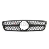 S-Dizayn Mercedes C-Class W203 Ön Panjur Parlak Siyah Krom AMG Model 2001-2007 - 3