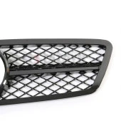 S-Dizayn Mercedes C-Class W203 Ön Panjur Parlak Siyah Krom AMG Model 2001-2007 - 4