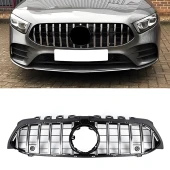 S-Dizayn Mercedes A-Class W177 Ön Panjur Krom GTR Model 2019 Üzeri - 1