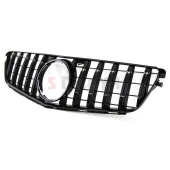 S-Dizayn Mercedes C-Class W204 Ön Panjur Parlak Siyah Piano Black GTR Model 2007-2014 thumbnail 4
