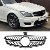 S-Dizayn Mercedes C-Class W204 Ön Panjur Krom AMG Model 2007-2014 - 1