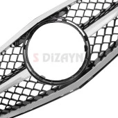 S-Dizayn Mercedes C-Class W204 Ön Panjur Krom AMG Model 2007-2014 - 4