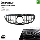 S-Dizayn Mercedes E-Class W212 Ön Panjur Krom GTR Model 2014-2016 - 2