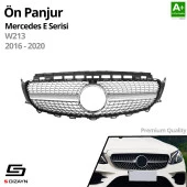 S-Dizayn Mercedes E-Class W213 Ön Panjur Krom Diamond Model 2016-2020 - 2