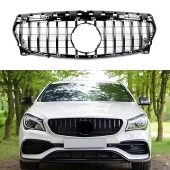 S-Dizayn Mercedes CLA180 W117 Ön Panjur Parlak Siyah Piano Black GTR Model 2014-2019 - 1