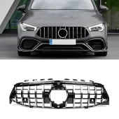 S-Dizayn Mercedes CLA W118 Ön Panjur Krom GTR Model 2020-2022 - 1