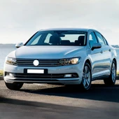 VW Passat B8 2015-2019 Ön Panjur Izgarası Kromlu 3G0853651H thumbnail 2