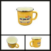 Uyguna-Yakala Hardal Out-1900 Orcamp Retro Emaye Kupa Bardak Adventure-MLZ.257 - 2