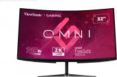 VIEWSONIC  VX3218C-2K GAMING MONITOR 31,5 1ms 165Hz VA 2560x1440 2K 250 HDMI DP 16:9 80M:1 16.7M HOPARLOR 3 KENAR CERCEVESIZ 1500R KAVIS FREESYNC PREMIUM FLICKER FREE MAVI ISIK FILTRESI TILT VESA thumbnail 5