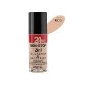 Pastel 24H 2in1 Fondöten ve Kapatıcı 605 Sand - 1