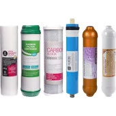 E-Water Su Arıtma Cihazı 6'lı Filtre Seti Vontron Membranlı Gold Mineral Filtre - 1