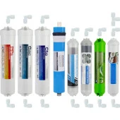 DS Natural Water Su Arıtma Cihazı Filtresi 8'li Filtre Seti Paket 12 Aşama Membran thumbnail 1