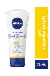 Nivea Q10 Yaşlanma Karşıtı El Kremi 75ml - 1