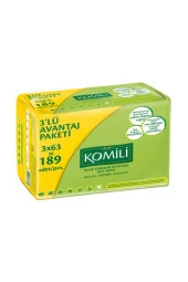 Komili Islak Havlu Mendil 3x60lı - 1