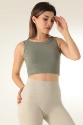 DoReMi Dikişsiz Kısa Spor Üst-23416 thumbnail 8