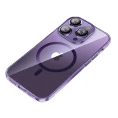 BİKAPAK MAGSLIM IPHONE 15 PRO MAX MOR KAPAK thumbnail 1