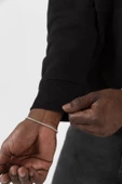 Dubious Handles Logo Siyah Çocuk 3ip Kapşonlu - 3