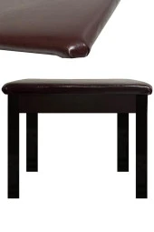 Midex TBX-144SR Üst Kalite Piyano Taburesi Gizli Bölmeli Kahve Renk (32x54x48) - 1