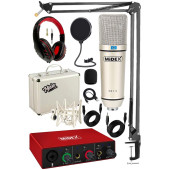 Midex CX1 Mikrofon + GLX-500 PRO Stüdyo Ses Kartı Seti - 1