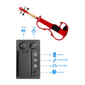 Midex RCZ-606RD Elektro Keman Seti Red (Kulaklık Kablo Tuner Yastık) - 4