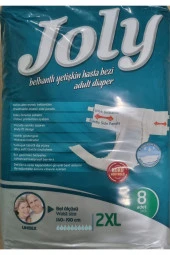 Joly xxl Hasta Bezi Belbantlı Yüksek Emici 8 Adet - 2