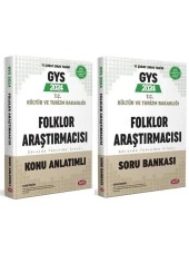 Data 2024 GYS Kültür ve Turizm Bakanlığı Folklor Araştırmacısı Konu + Soru Bankası 2 li Set Data - 1