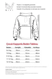 Mr Beast Half Face Beyaz Çocuk 3ip Kapşonlu  Sweatshirt - 4