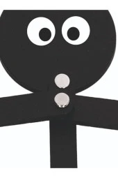 2 Adet Çöp Adam 1 adet 30lu Görev Kartı Montessori Ahşap Eğitici Oyuncak thumbnail 3