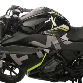 GP Kompozit CF Moto 250 SR 2020-2023 Uyumlu Tank Pad Seti Sarı thumbnail 3