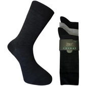 8501-2 Penye Casual 3'lü Erkek Çorabı - 1