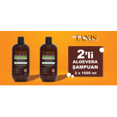 2'li Tanis Aloe Vera Şampuan - 1