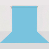 Gdx Sabit (Tavan & Duvar) Kağıt Sonsuz Stüdyo Fon Perde (True Blue) 2.70x11 Metre - 1