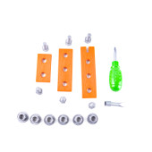 Oyuncak Tamir Seti 26 Parça Testereli Set - 3