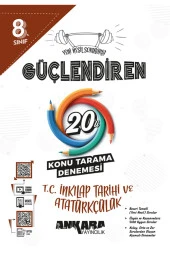 8.? ?Sınıf Güçlendiren T.C. İnkılap Tarihi ve Atatürkçülük 20li Konu Tarama Denemesi - 1